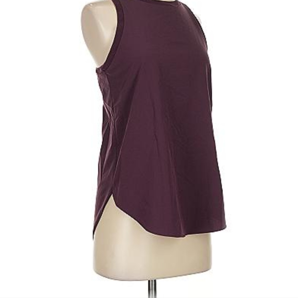 Women's Sleeveless Top - Purple  BR STANDARD WOMENS CASUAL COMFORT TANK TOP - Picture 3 of 15